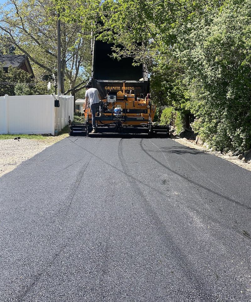 Granite Paving asphalt project