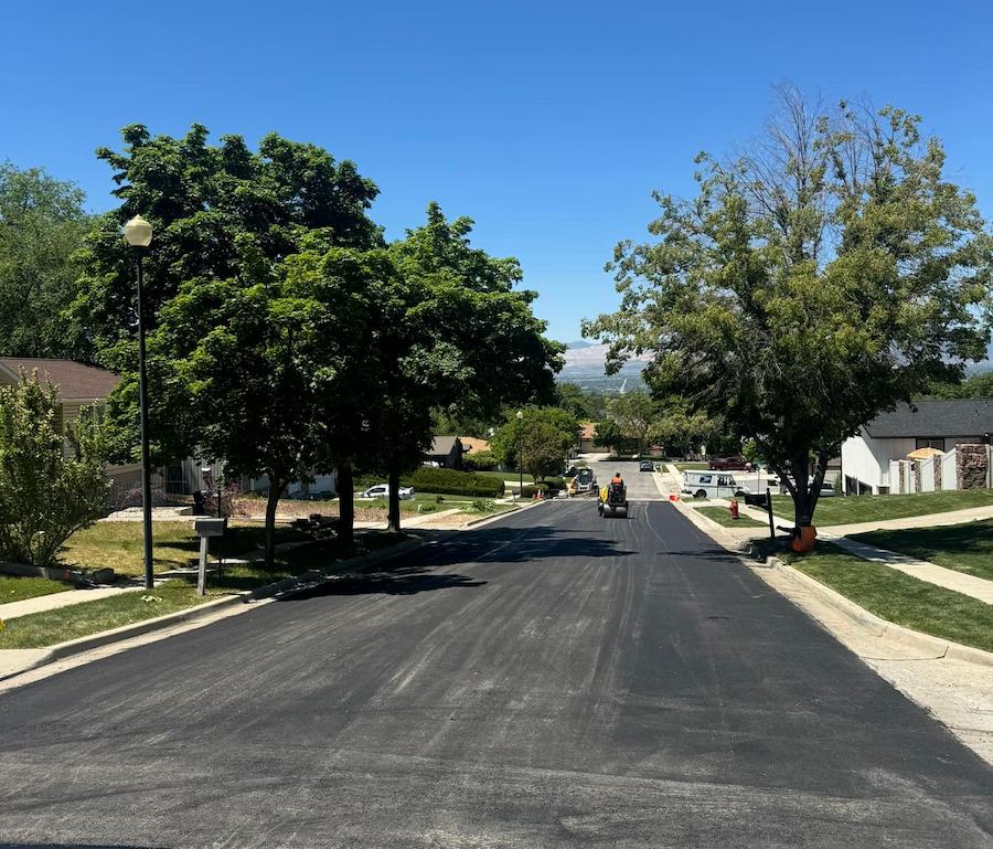 Granite Paving asphalt project