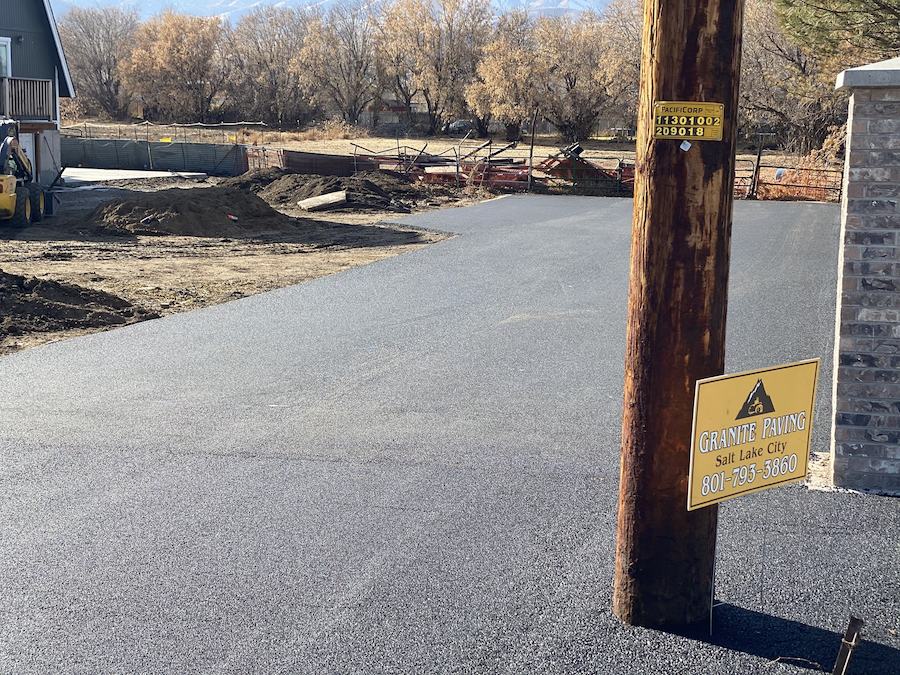 Granite Paving asphalt project