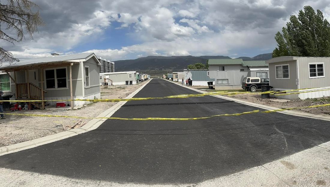Granite Paving asphalt project