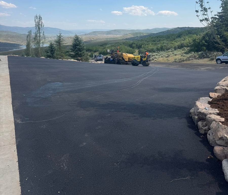 Granite Paving asphalt project