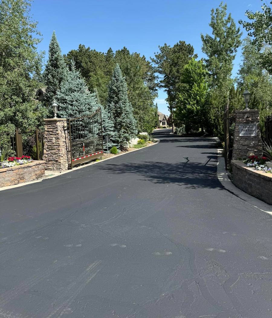 Granite Paving asphalt project